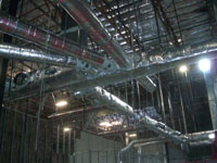 Installed ductwork